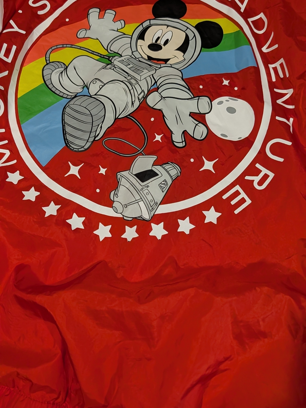 Mickey Mouse Astronaut windbreaker jacket